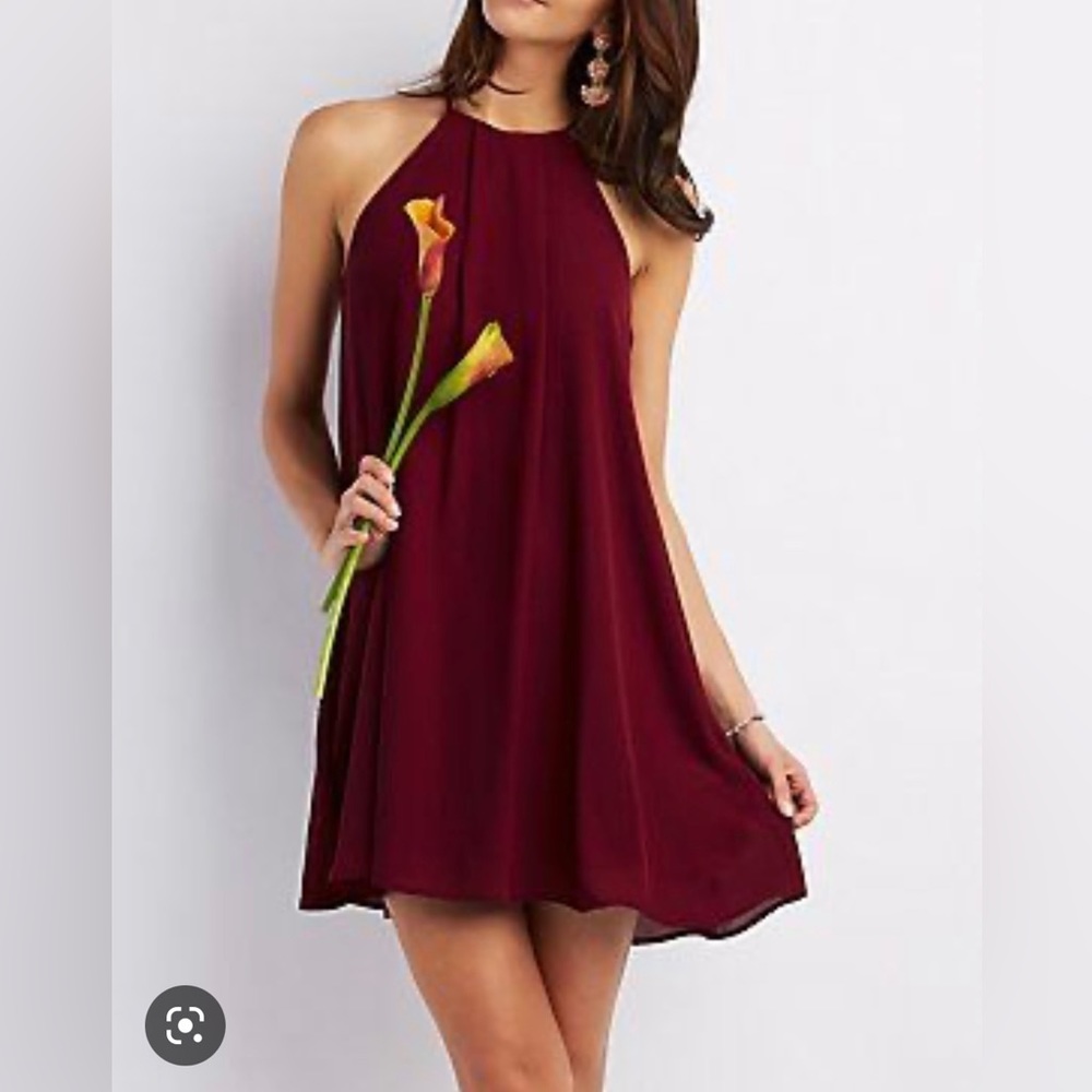 Charlotte Russe Burgundy Bridesmaid Dress 2X